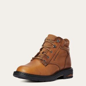 Ariat Women Macey Roper Composite Toe Work Boot in Brown ASTM F2413-18 Size 9.5B